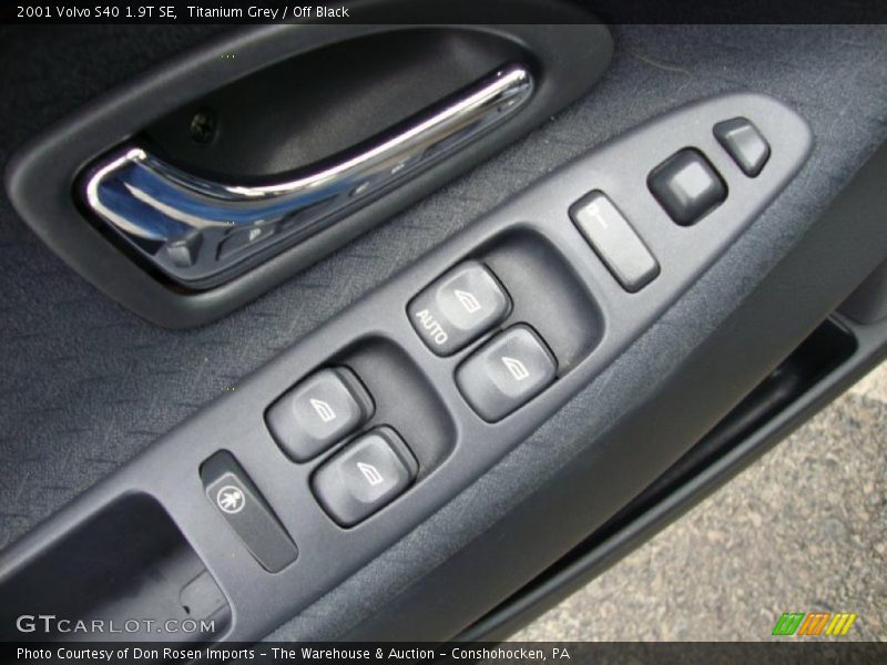 Titanium Grey / Off Black 2001 Volvo S40 1.9T SE