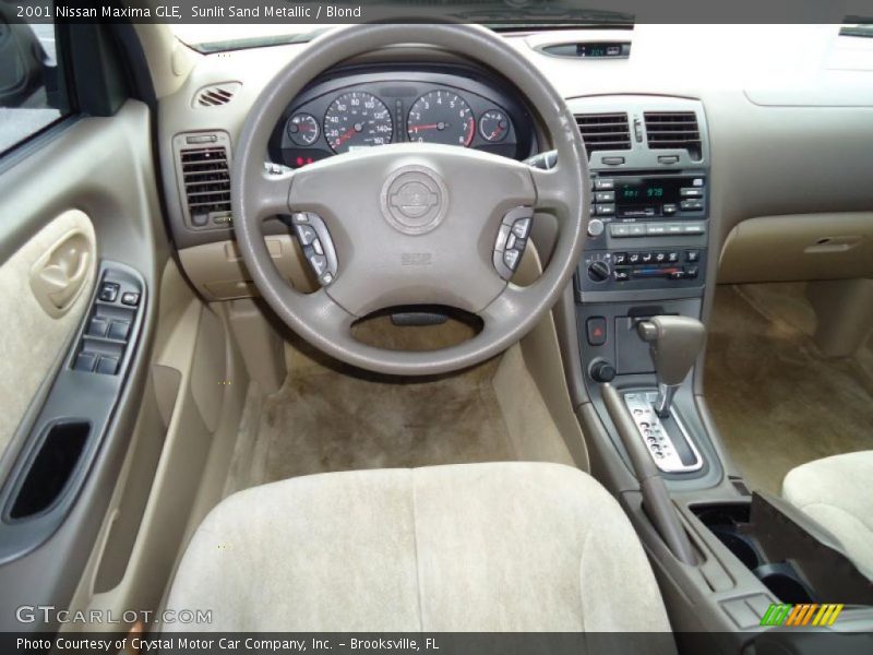 Sunlit Sand Metallic / Blond 2001 Nissan Maxima GLE