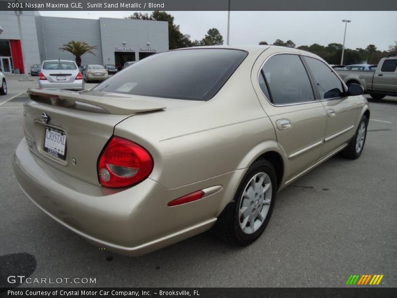 Sunlit Sand Metallic / Blond 2001 Nissan Maxima GLE