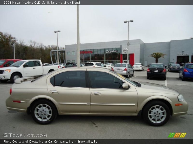Sunlit Sand Metallic / Blond 2001 Nissan Maxima GLE