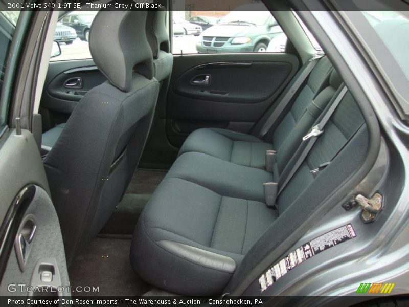 Titanium Grey / Off Black 2001 Volvo S40 1.9T SE