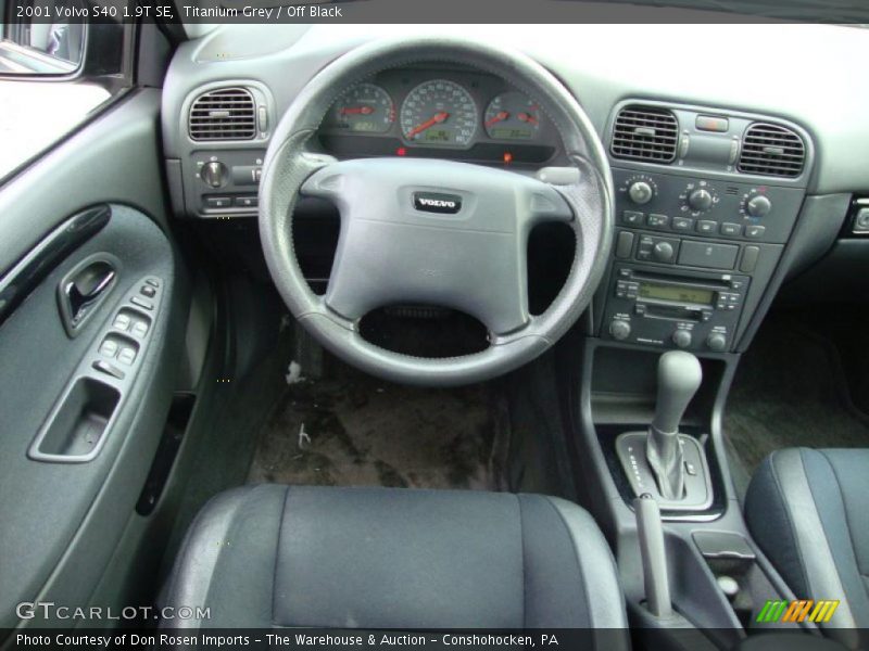 Titanium Grey / Off Black 2001 Volvo S40 1.9T SE