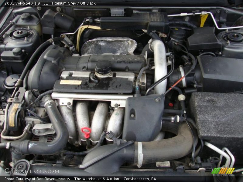  2001 S40 1.9T SE Engine - 1.9 Liter Turbocharged DOHC 16-Valve 4 Cylinder