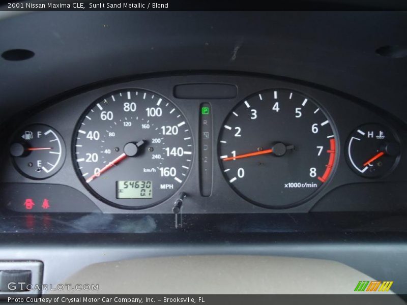 Sunlit Sand Metallic / Blond 2001 Nissan Maxima GLE