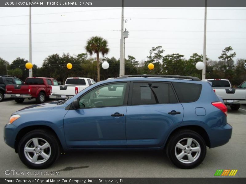 Pacific Blue Metallic / Ash 2008 Toyota RAV4 I4