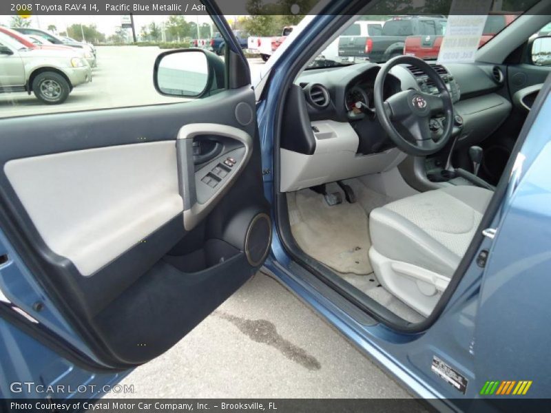 Pacific Blue Metallic / Ash 2008 Toyota RAV4 I4