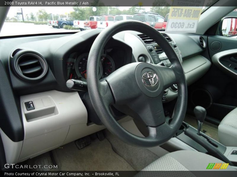 Pacific Blue Metallic / Ash 2008 Toyota RAV4 I4