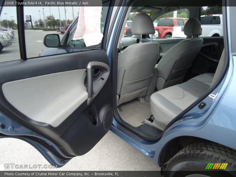 Pacific Blue Metallic / Ash 2008 Toyota RAV4 I4