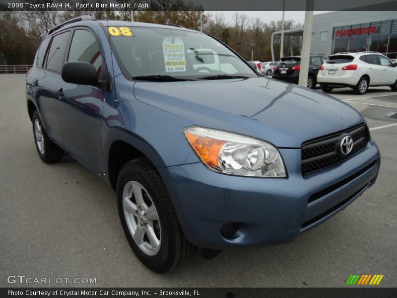 Pacific Blue Metallic / Ash 2008 Toyota RAV4 I4