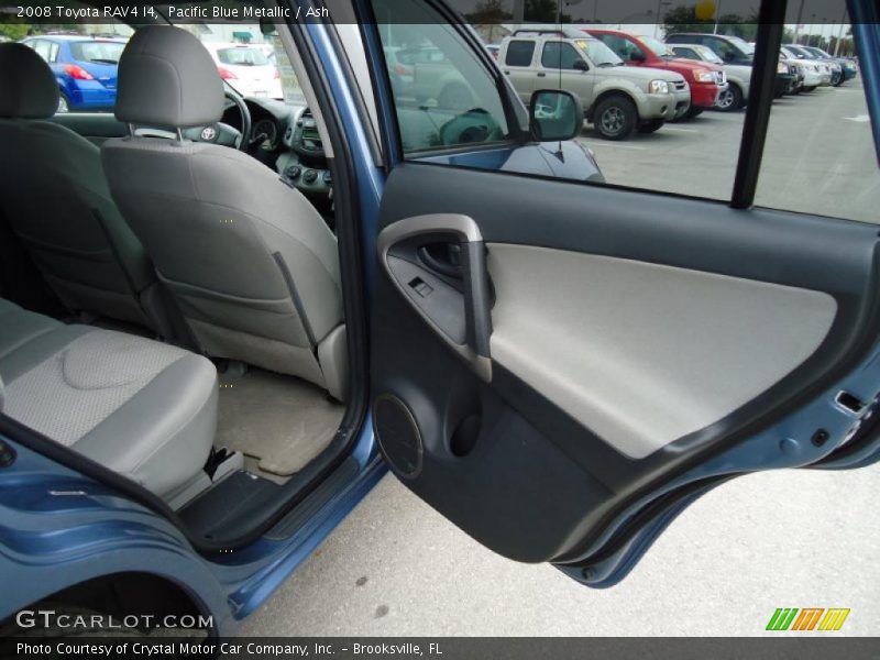 Pacific Blue Metallic / Ash 2008 Toyota RAV4 I4