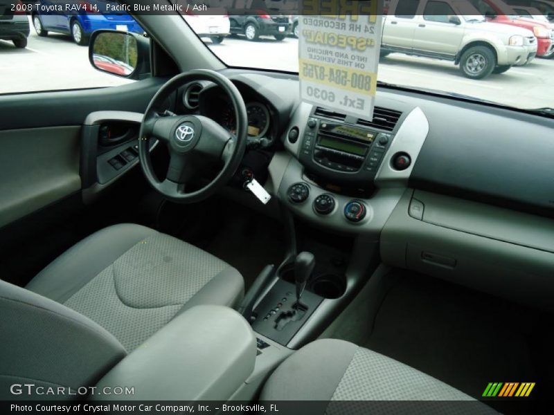 Pacific Blue Metallic / Ash 2008 Toyota RAV4 I4