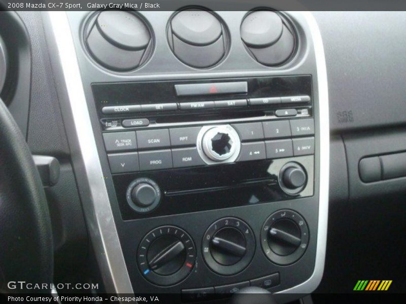 Galaxy Gray Mica / Black 2008 Mazda CX-7 Sport