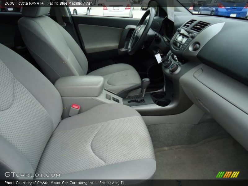 Pacific Blue Metallic / Ash 2008 Toyota RAV4 I4