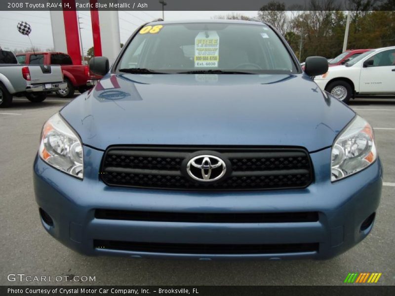 Pacific Blue Metallic / Ash 2008 Toyota RAV4 I4