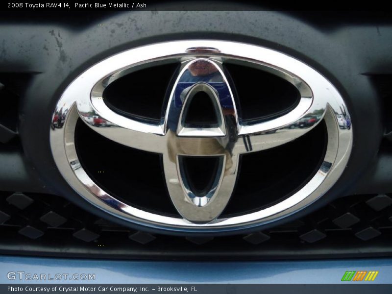 Pacific Blue Metallic / Ash 2008 Toyota RAV4 I4