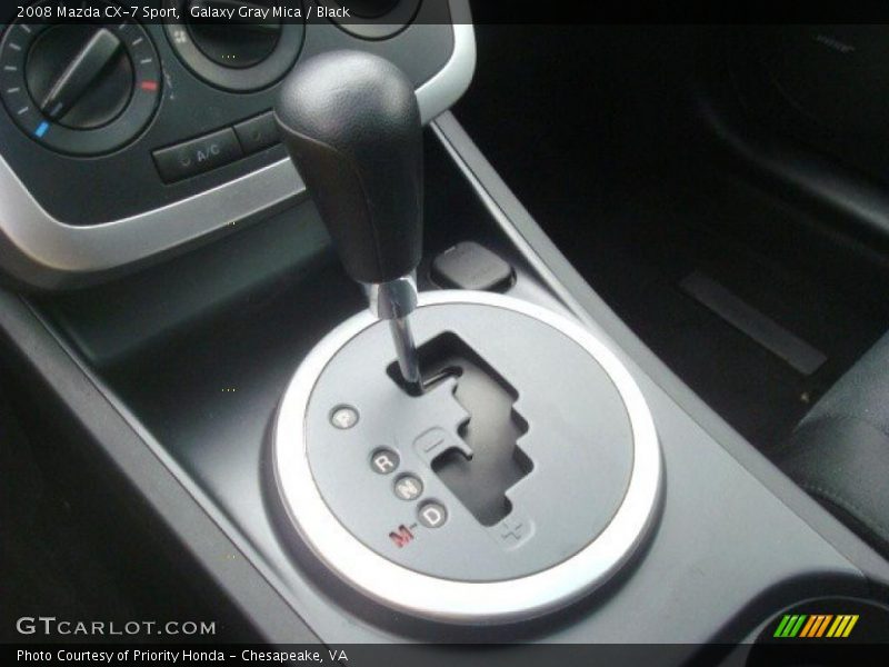 Galaxy Gray Mica / Black 2008 Mazda CX-7 Sport