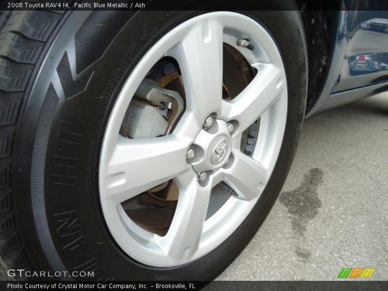 Pacific Blue Metallic / Ash 2008 Toyota RAV4 I4