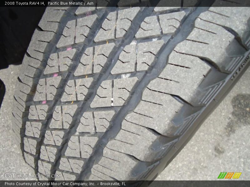 Pacific Blue Metallic / Ash 2008 Toyota RAV4 I4