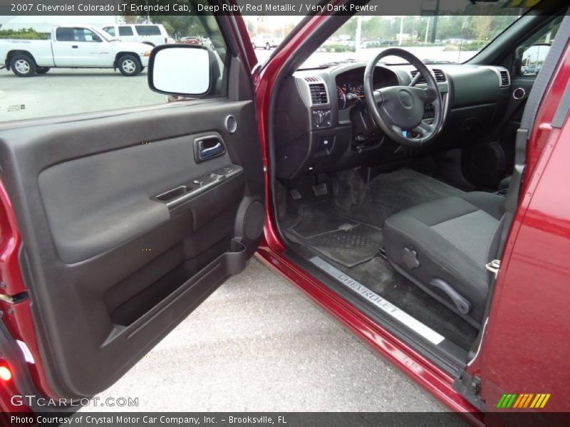  2007 Colorado LT Extended Cab Very Dark Pewter Interior
