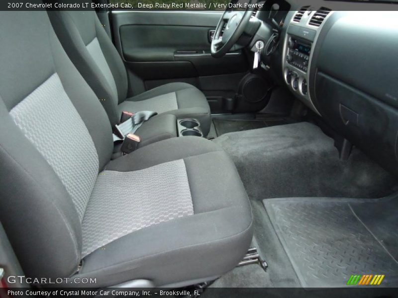  2007 Colorado LT Extended Cab Very Dark Pewter Interior