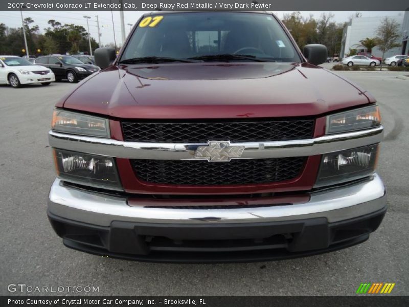  2007 Colorado LT Extended Cab Deep Ruby Red Metallic