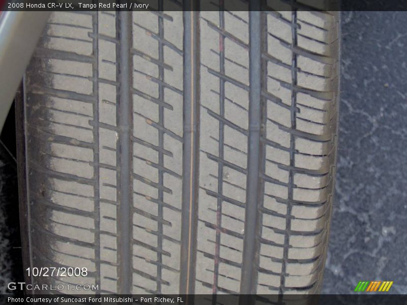 Tango Red Pearl / Ivory 2008 Honda CR-V LX