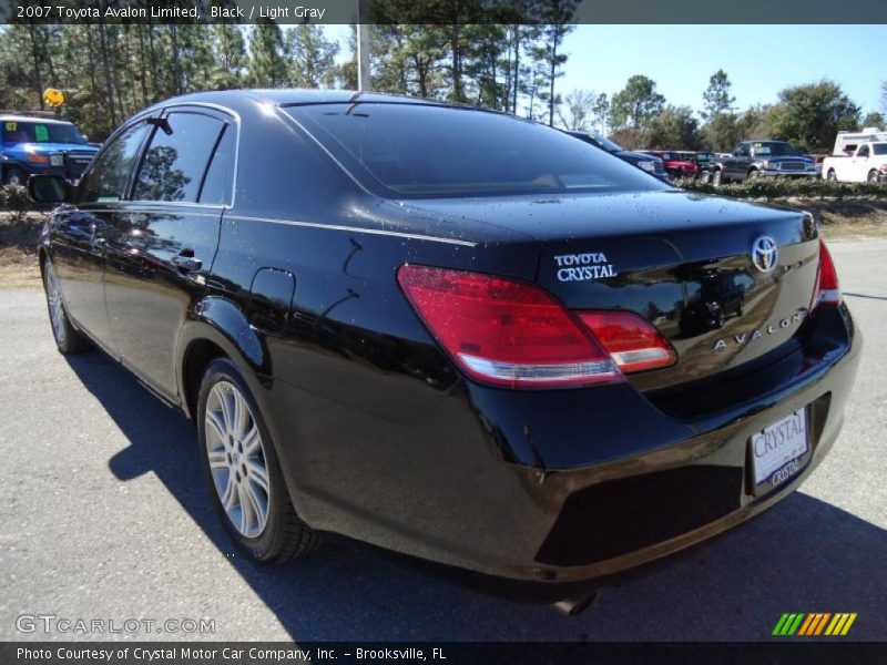 Black / Light Gray 2007 Toyota Avalon Limited
