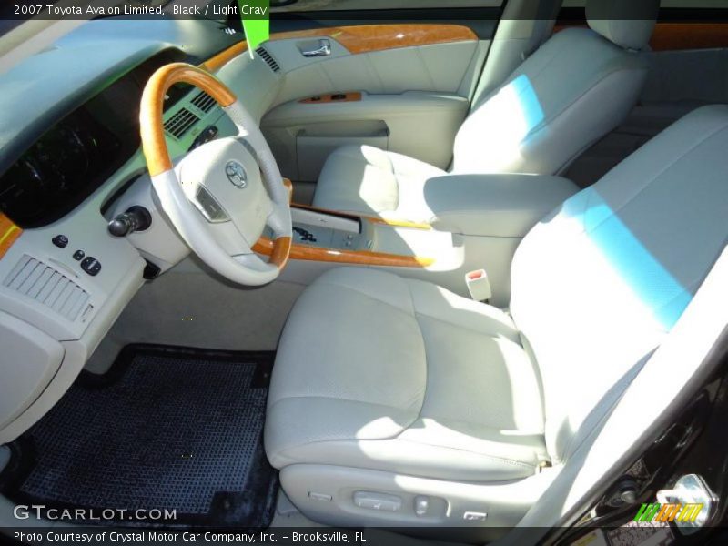 Black / Light Gray 2007 Toyota Avalon Limited
