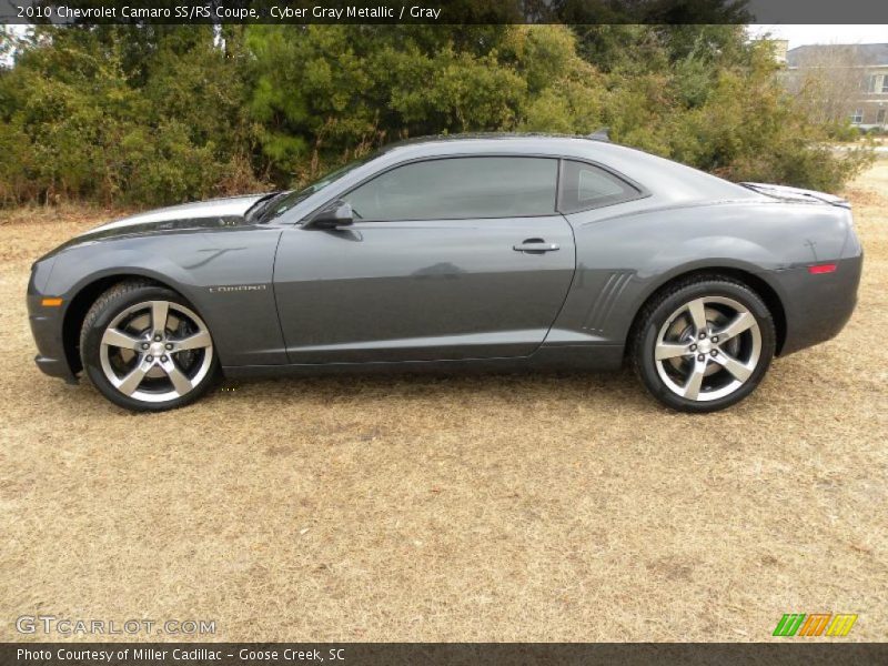 Cyber Gray Metallic / Gray 2010 Chevrolet Camaro SS/RS Coupe