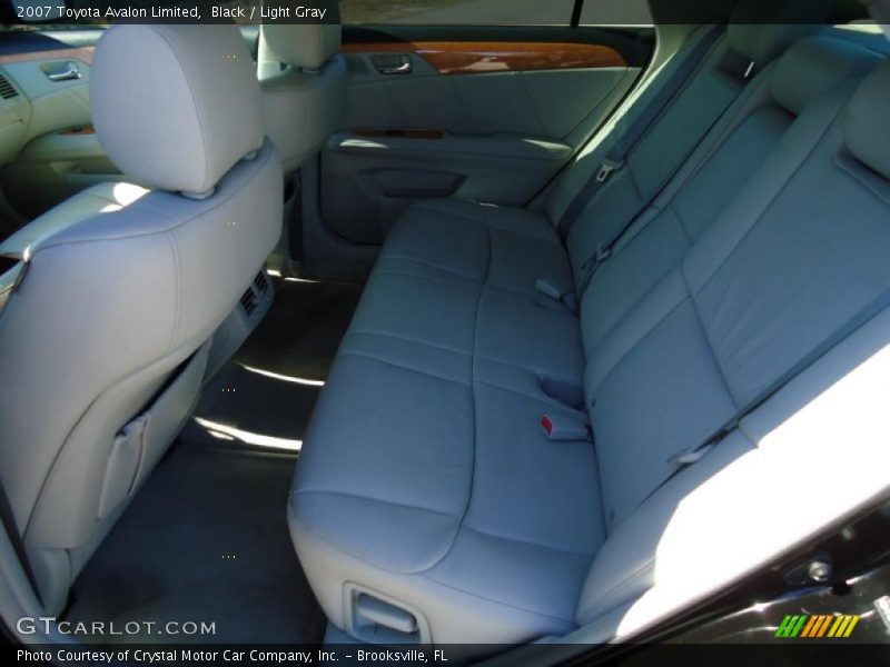 Black / Light Gray 2007 Toyota Avalon Limited