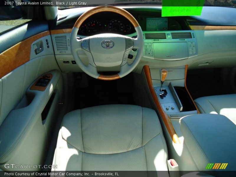 Black / Light Gray 2007 Toyota Avalon Limited