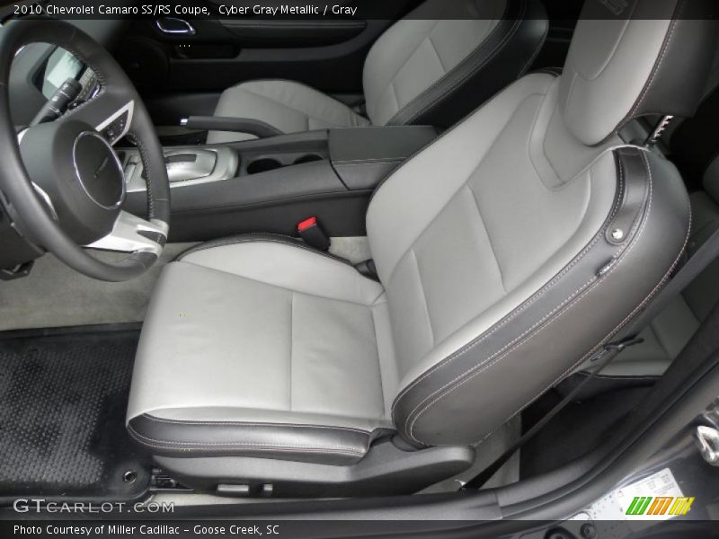 Cyber Gray Metallic / Gray 2010 Chevrolet Camaro SS/RS Coupe