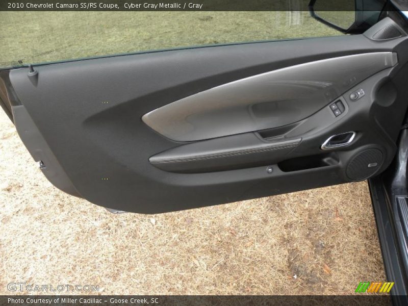 Cyber Gray Metallic / Gray 2010 Chevrolet Camaro SS/RS Coupe