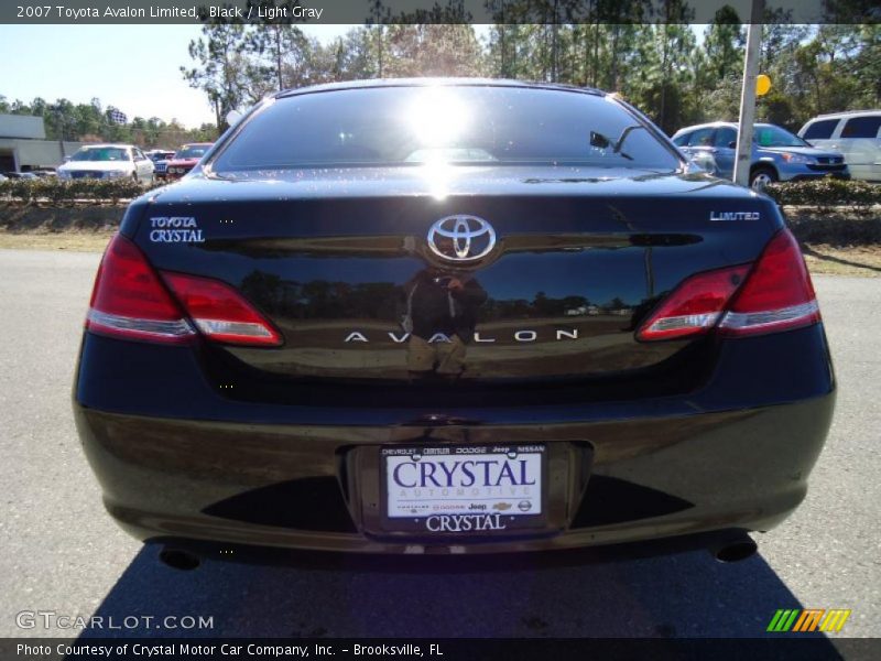 Black / Light Gray 2007 Toyota Avalon Limited
