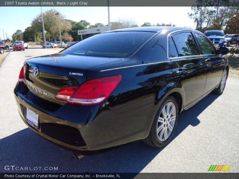 Black / Light Gray 2007 Toyota Avalon Limited