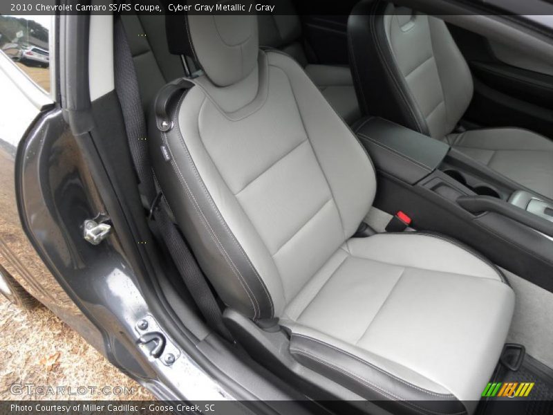 Cyber Gray Metallic / Gray 2010 Chevrolet Camaro SS/RS Coupe
