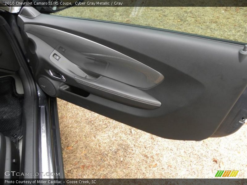 Cyber Gray Metallic / Gray 2010 Chevrolet Camaro SS/RS Coupe