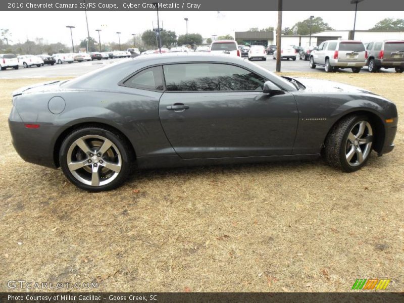 Cyber Gray Metallic / Gray 2010 Chevrolet Camaro SS/RS Coupe