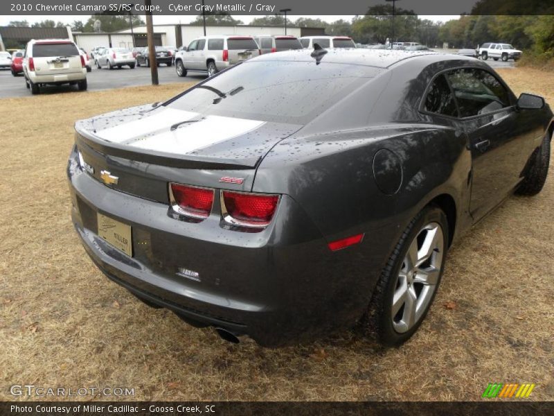 Cyber Gray Metallic / Gray 2010 Chevrolet Camaro SS/RS Coupe