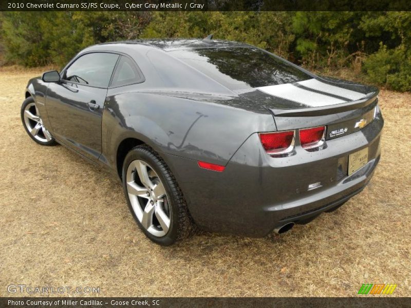Cyber Gray Metallic / Gray 2010 Chevrolet Camaro SS/RS Coupe