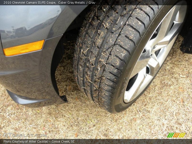 Cyber Gray Metallic / Gray 2010 Chevrolet Camaro SS/RS Coupe