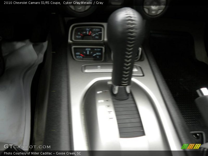 Cyber Gray Metallic / Gray 2010 Chevrolet Camaro SS/RS Coupe