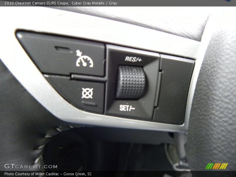 Cyber Gray Metallic / Gray 2010 Chevrolet Camaro SS/RS Coupe