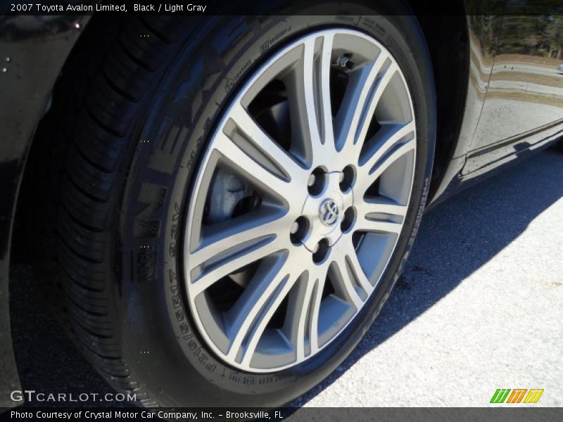 Black / Light Gray 2007 Toyota Avalon Limited