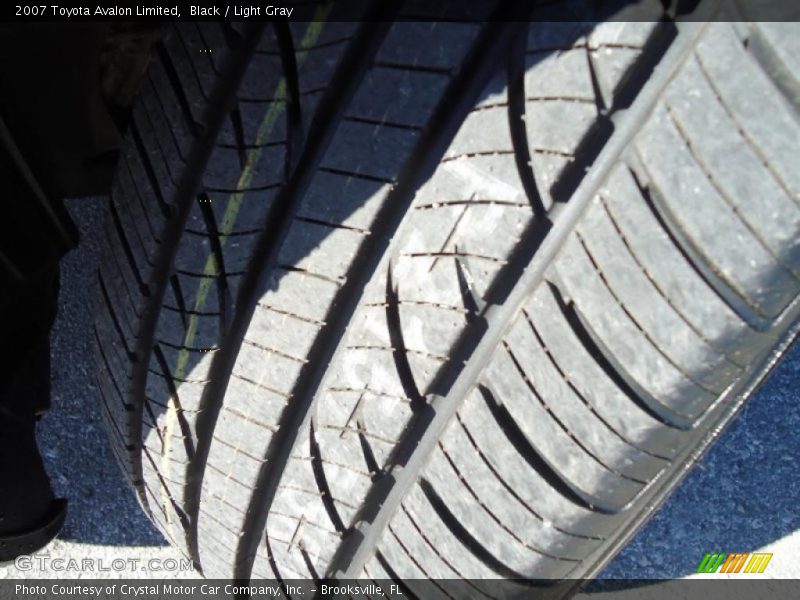 Black / Light Gray 2007 Toyota Avalon Limited