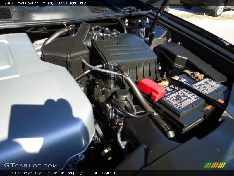 Black / Light Gray 2007 Toyota Avalon Limited