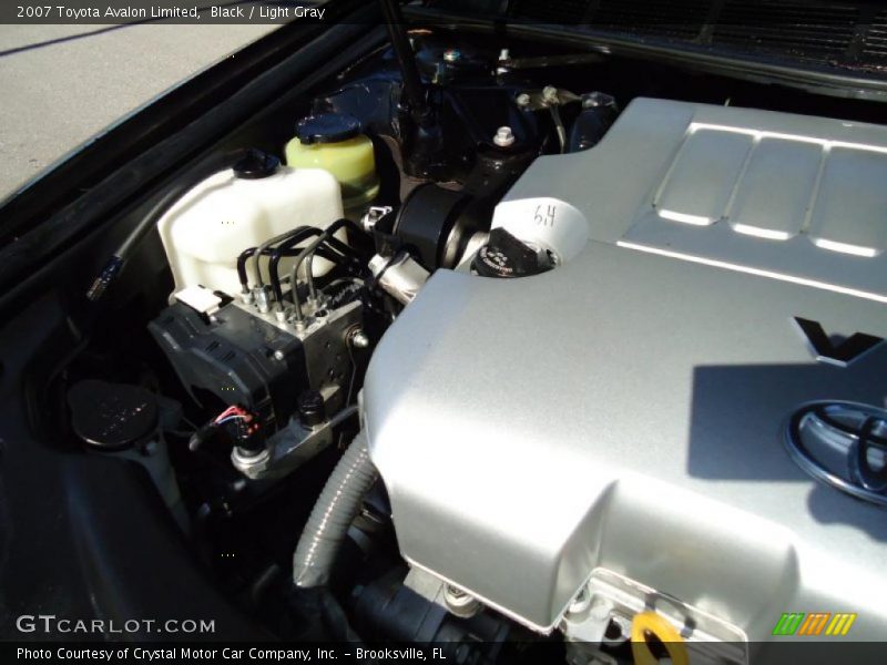 Black / Light Gray 2007 Toyota Avalon Limited