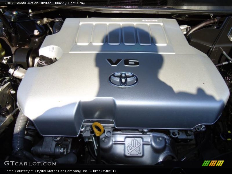 Black / Light Gray 2007 Toyota Avalon Limited