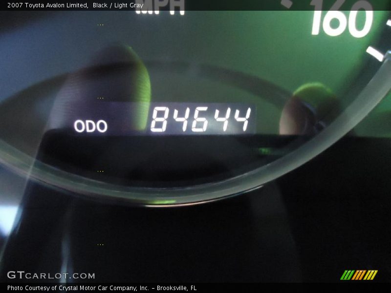 Black / Light Gray 2007 Toyota Avalon Limited