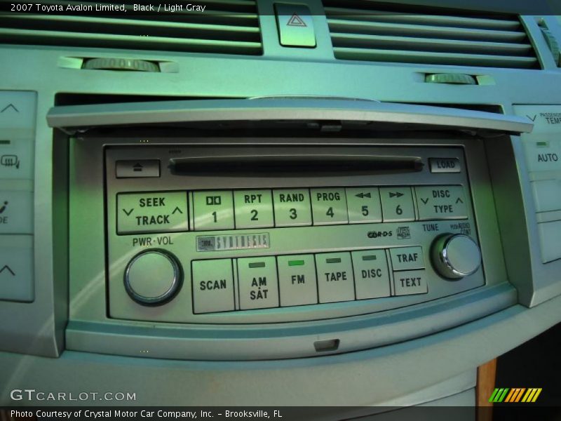 Black / Light Gray 2007 Toyota Avalon Limited